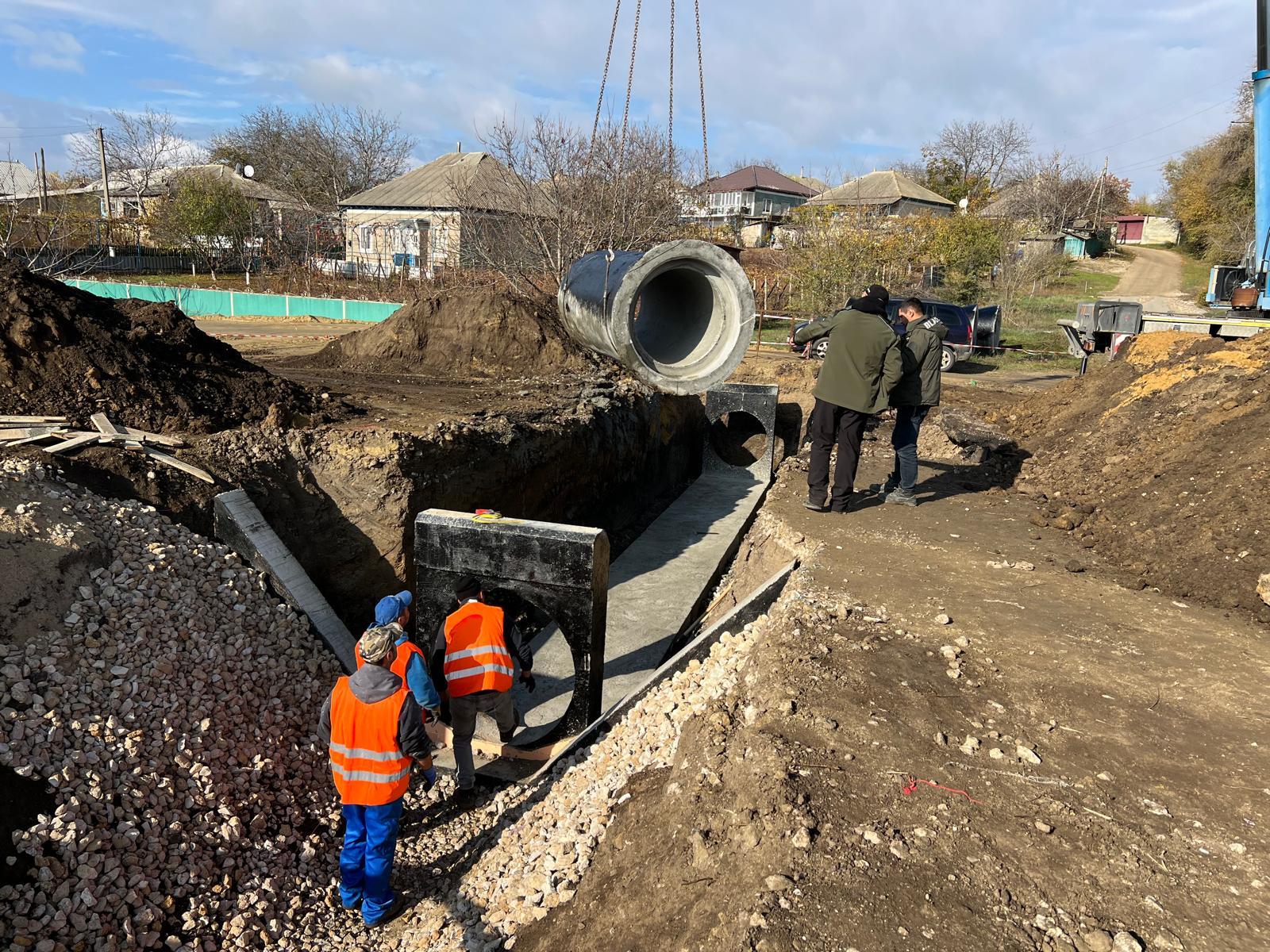  Inspection of Ongoing Infrastructure Works by the Cahul District Administration